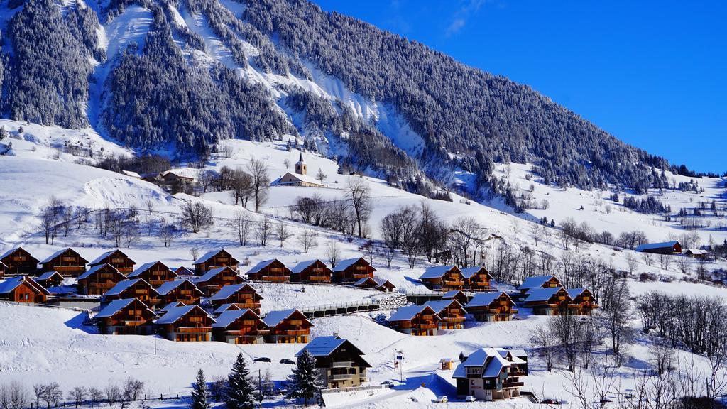 Residence Goelia Les Chalets Des Ecourts Saint-Jean-d'Arves Exterior foto